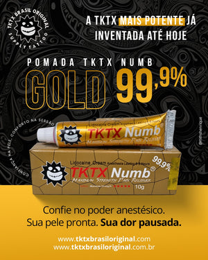 TKTX Numb Gold 99,9% I Mais Forte do Mercado! - ATACADO E VAREJO