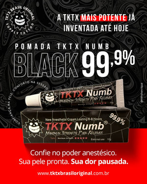 TKTX Numb Preta 99,9% | Mais Forte do Mercado! - ATACADO E VAREJO