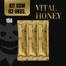 VITAL HONEY MASCULINO - KIT C/3 SACHÊS 15G - ORIGINAL